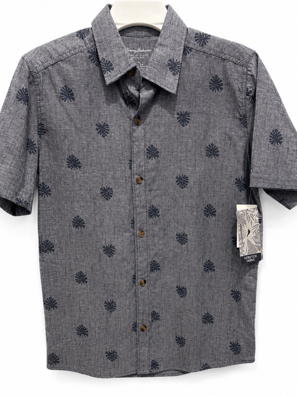 Short sleeve button down shirt size 10/12 for boys